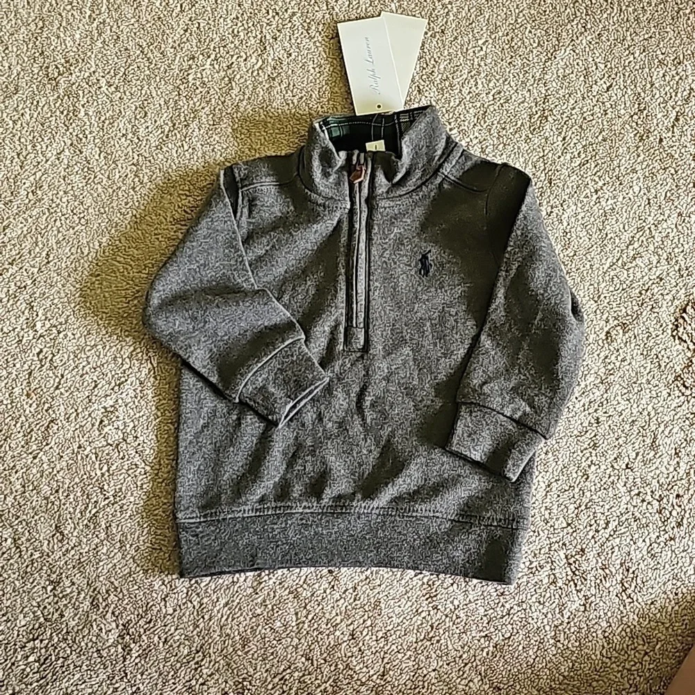 RALPH lauren quarter zip sweater